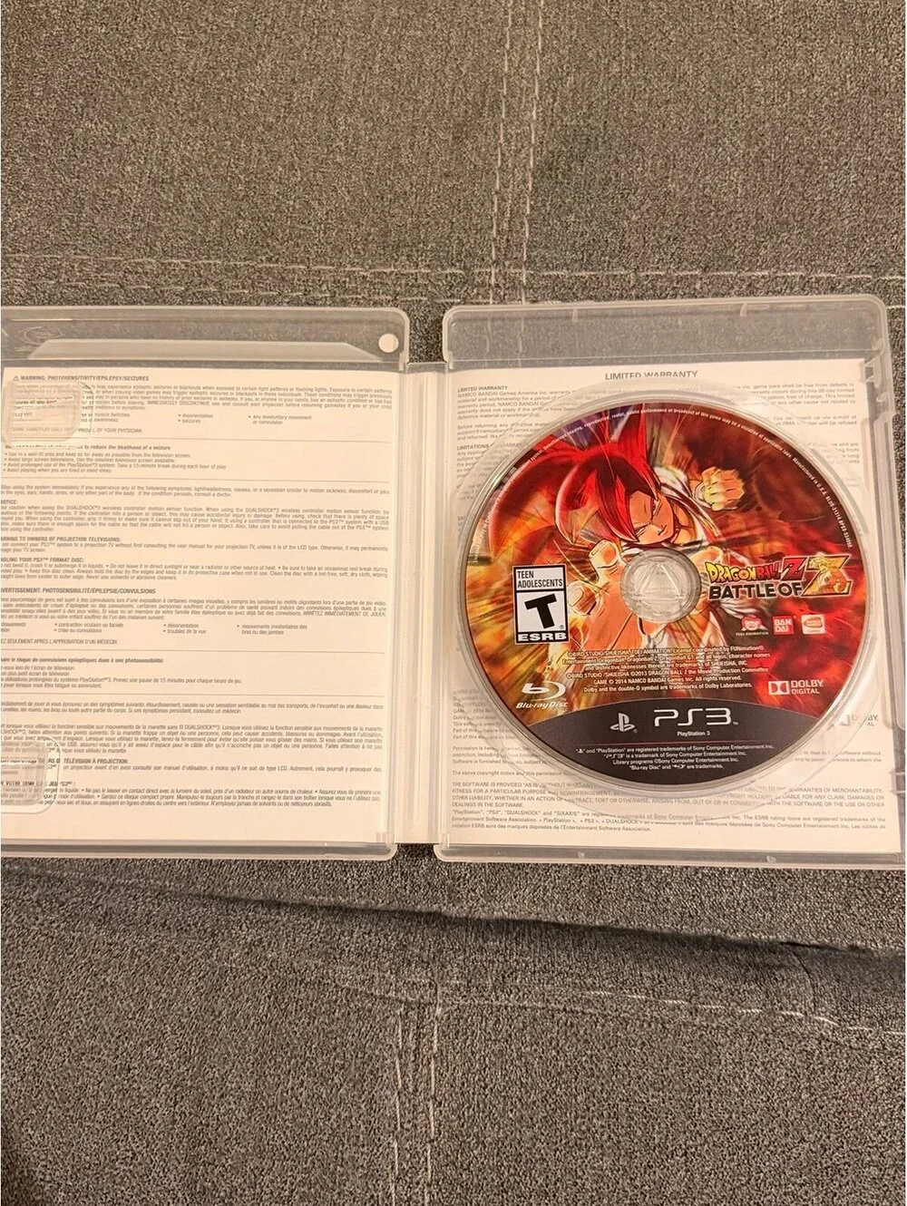 Dragon Ball Z: Battle of Z for PlayStation 3